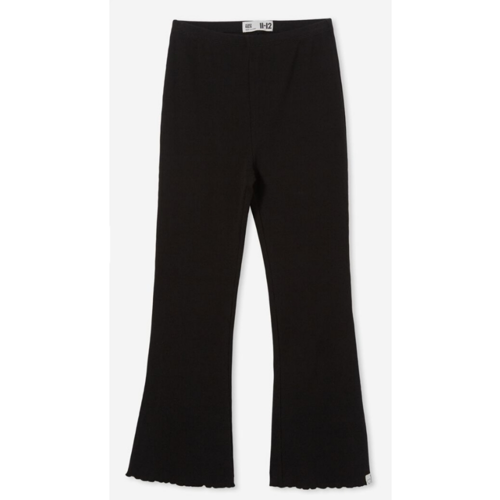 Little Girl's Cotton On Billie flare ribbed leggings